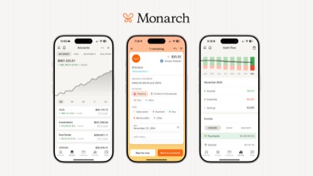 The Monarch Money dashboard
